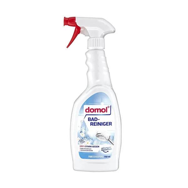 Domol Bathroom Cleaner Spray - Ocean Fresh Scent, Limescale & Soap Scum Remover, Tile, Shower & Sink Cleaner - 25.36 fl oz