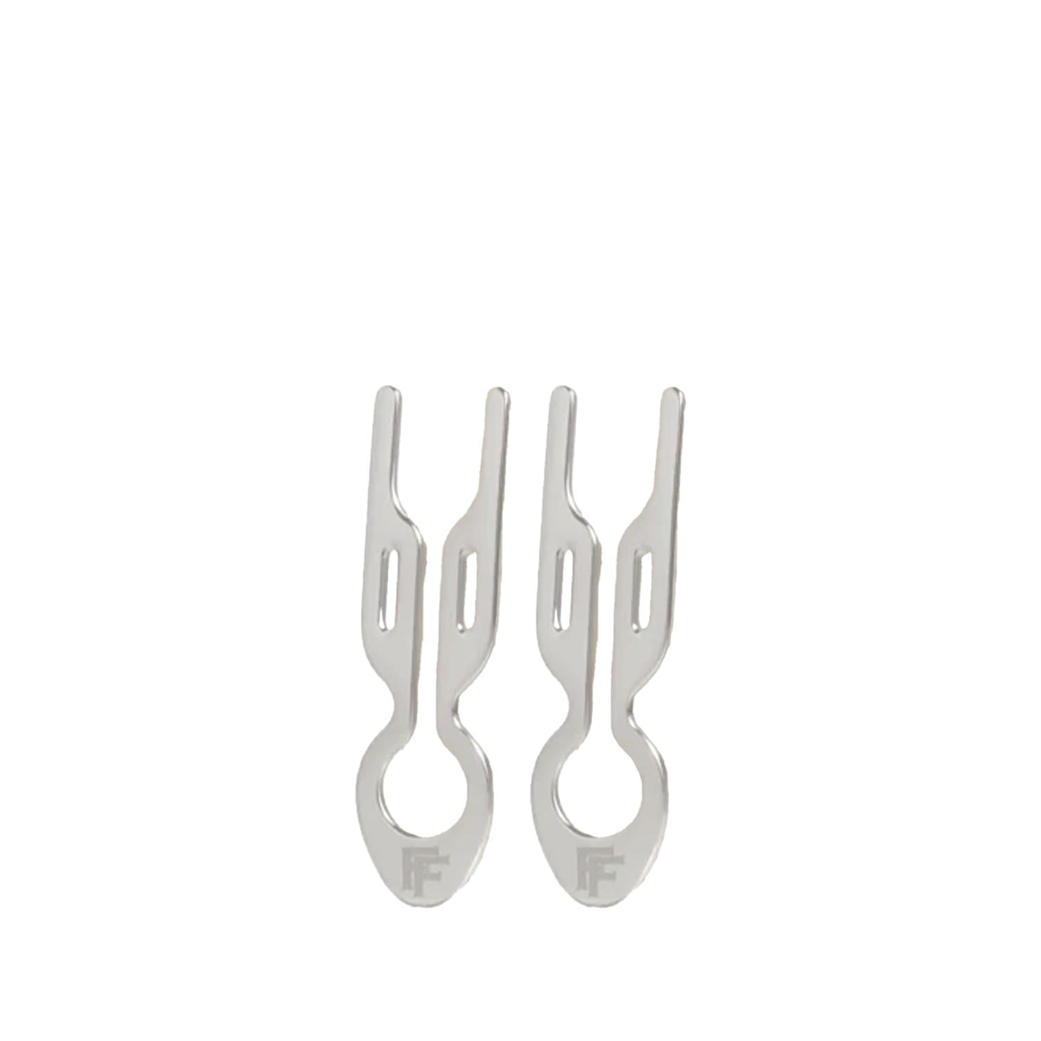Fiona Franchimon No 1 Hairpin Petite White Gold 2-Pack