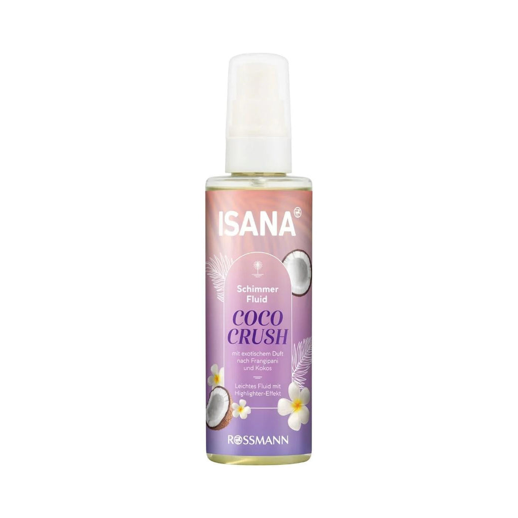 Isana Coco Crush Illuminating Body Cream for Glowing Skin 100 ml