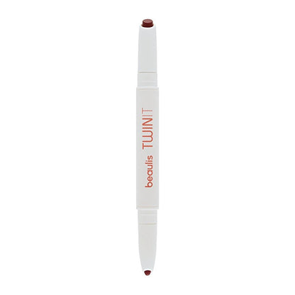 Beaulis Twin It Double-Sided Lipstick & Lip Liner 174 Dark Salmon
