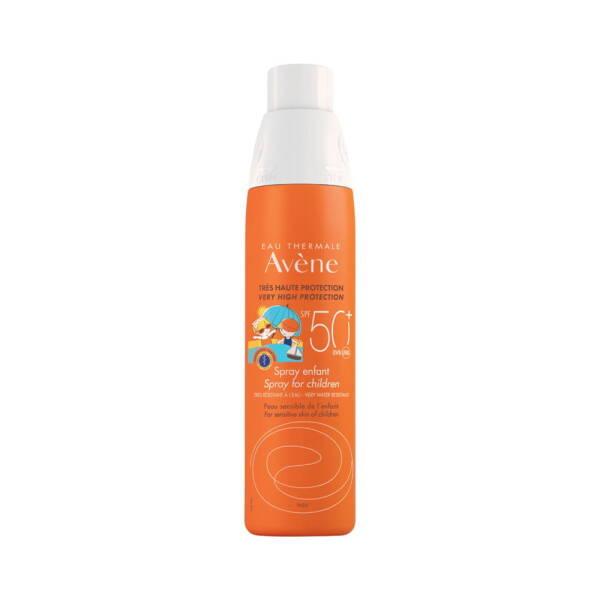 Avene Children's Sunscreen Spray SPF50+ - Water-Resistant, Hypoallergenic Sun Protection for Kids