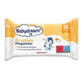 Babydream Natural Baby Wipes - Vegan, Dermatologically Tested, 80 Count