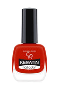 Golden Rose Keratin Nail Color in 134 Shiny Polish 10.5ml