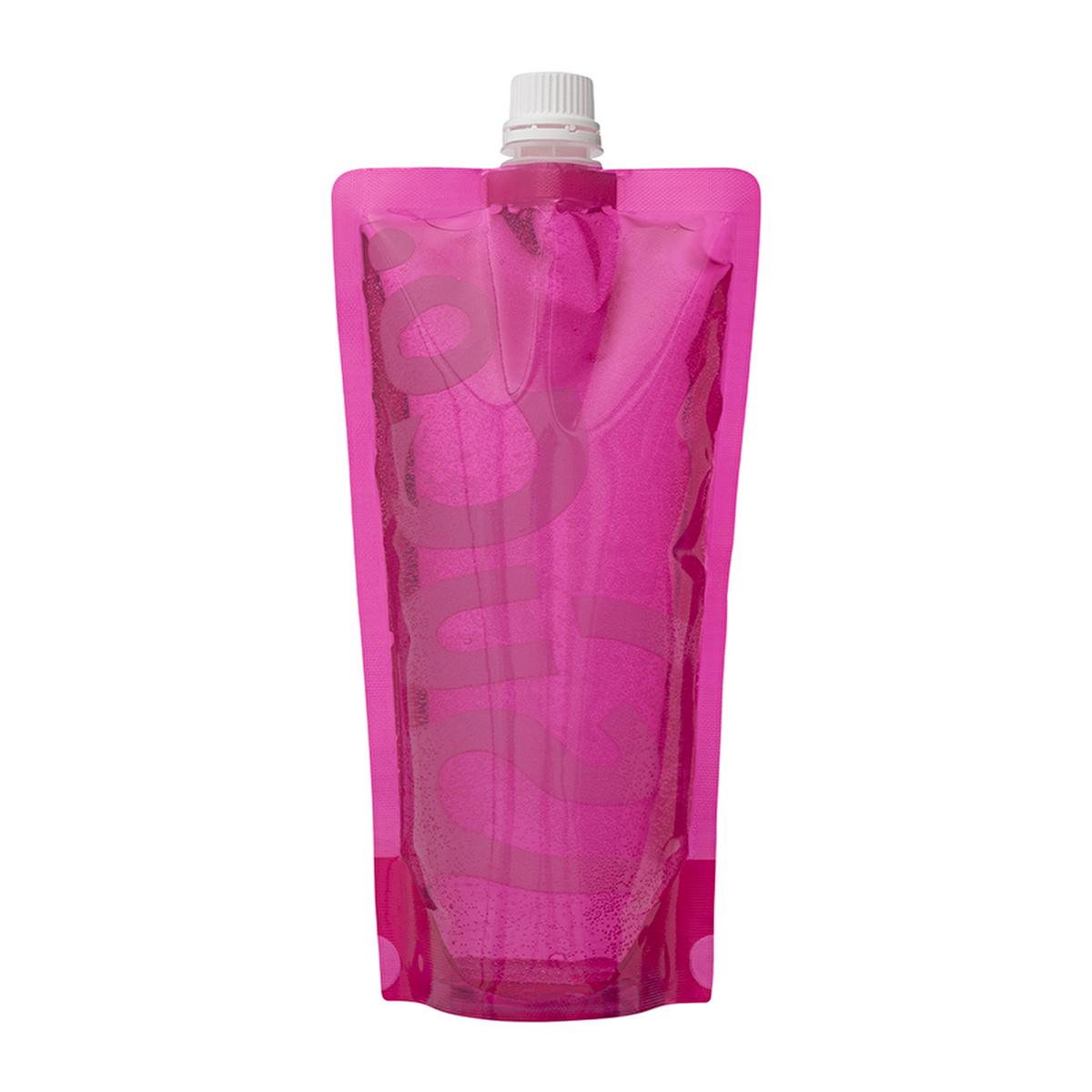 SuCo Pink 2.0 Collapsible Water Bottle - Eco-Friendly, BPA-Free, 20.29 fl oz Reusable Container