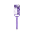 Olivia Garden Fingerbrush Care Iconic Boar Nylon Lavender M - Gentle Oral Care for Children & Sensitive Teeth