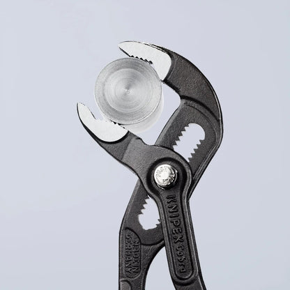 KNIPEX 87 02 180 Cobra 7 1/4" High-Tech Water Pump Pliers with KNIPEXTEND Comfort Grips