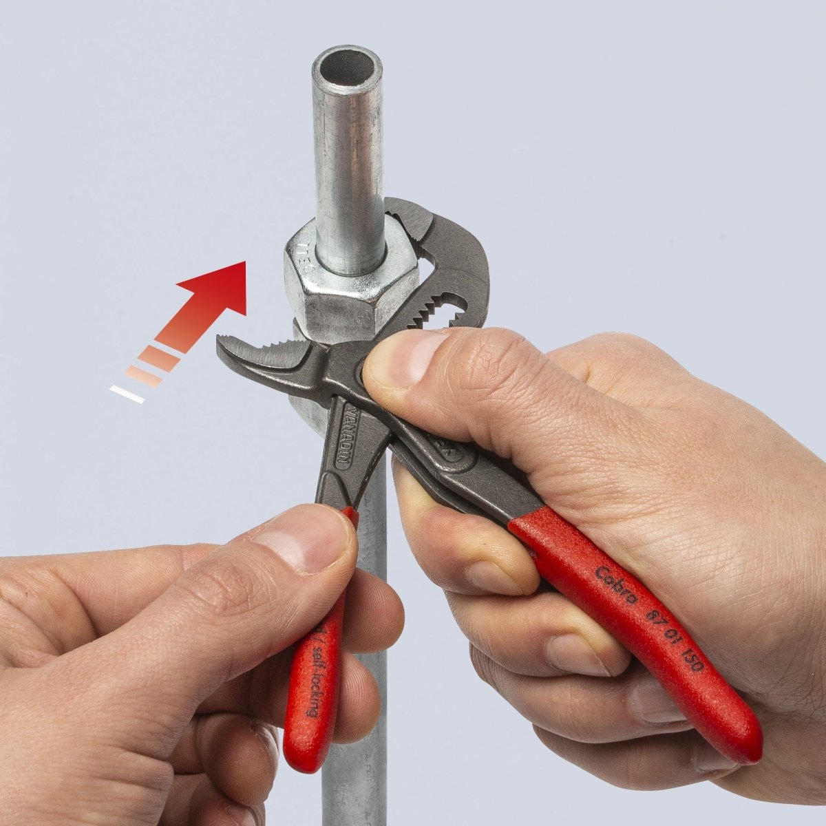 Knipex Cobra® and Needle Nose Mini Pliers Set With Pouch 2 Pieces 00 20 72 V06