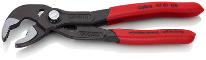 Knipex Cobra® High-Tech Water Pump Pliers 6" 87 01 150
