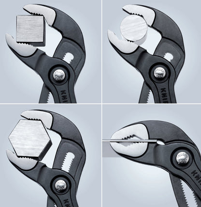 Knipex Cobra® Water Pump Pliers Set In Tool Roll 3 Pieces 00 19 55 S8