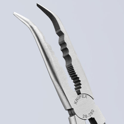 Knipex Extra Long Reach Needle Nose 45° Angled Pliers 11" 28 81 280