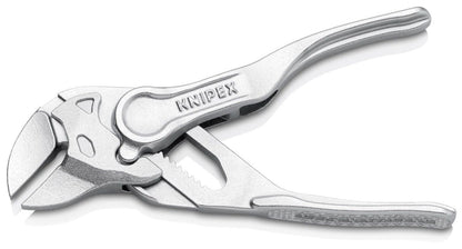 Knipex Mini Pliers Wrench XS - 4" Compact Pliers - 86 04 100