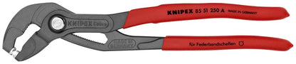 Knipex Spring Hose Clamp Pliers 10" 85 51 250 A