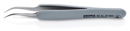 Knipex Stainless Steel Needle Point Tip Precision Tweezers ESD 5" 92 31 10 ESD