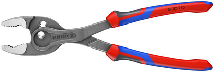 Knipex TwinGrip Slip Joint Pliers 10" 82 02 250
