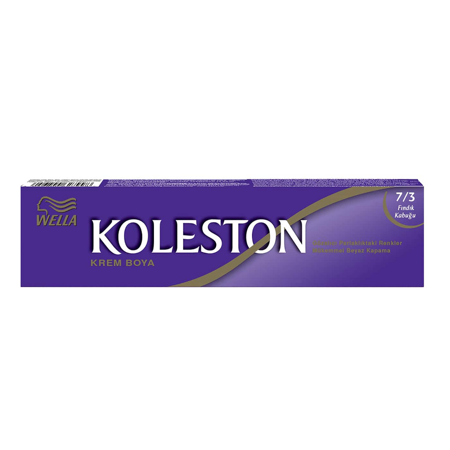 Koleston Permanent Tube Hair Color 73 Hazelnut Shell 1 Count