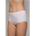 Kom Basic Maxi Briefs High Coverage White 2-Pack
