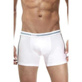 Kom Santos White Lounge Shorts with Soft Texture