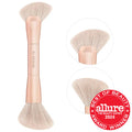 Precision Dual Ended Sculpting Brush by [Brand Name] - Vegan Makeup Brush for Contouring & Highlighting