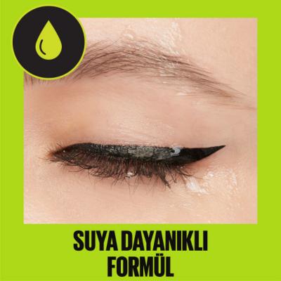 Maybelline New York Matte Black Tattoo Liner Ink Pen - Waterproof & Long Lasting Eyeliner for Precise Application