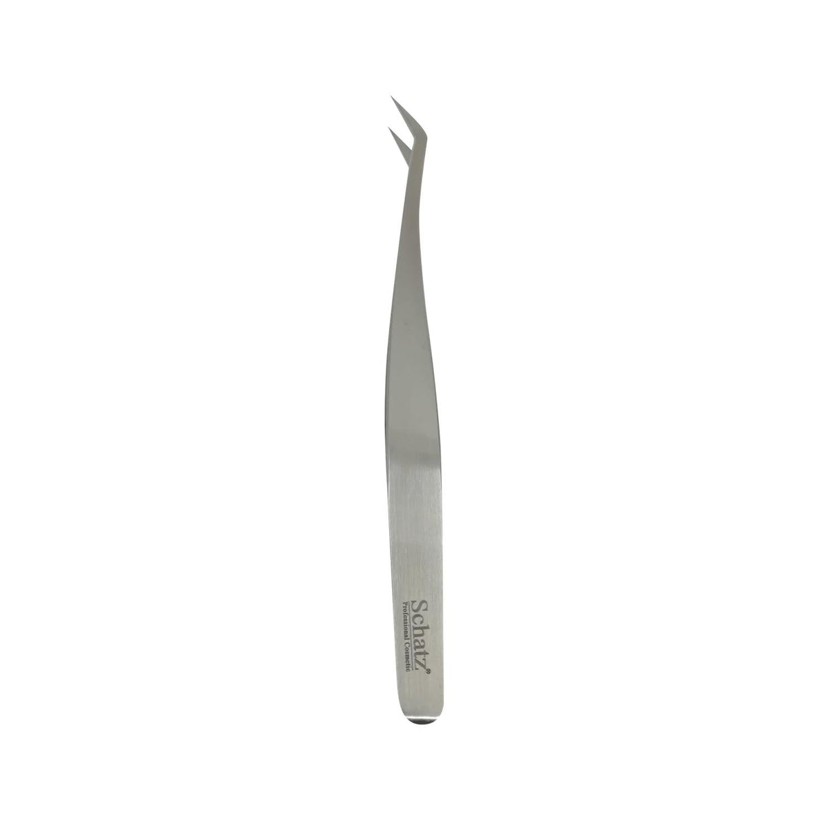 Schatz Professional Eyelash Tweezers No:4 - High-Quality Stainless Steel for Precise Application