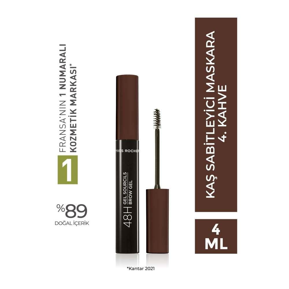 Eyebrow Genius - 48 Hour Eyebrow Mascara by BeautyPro - Long-Lasting, Shaping, and Filling for Fuller Brows