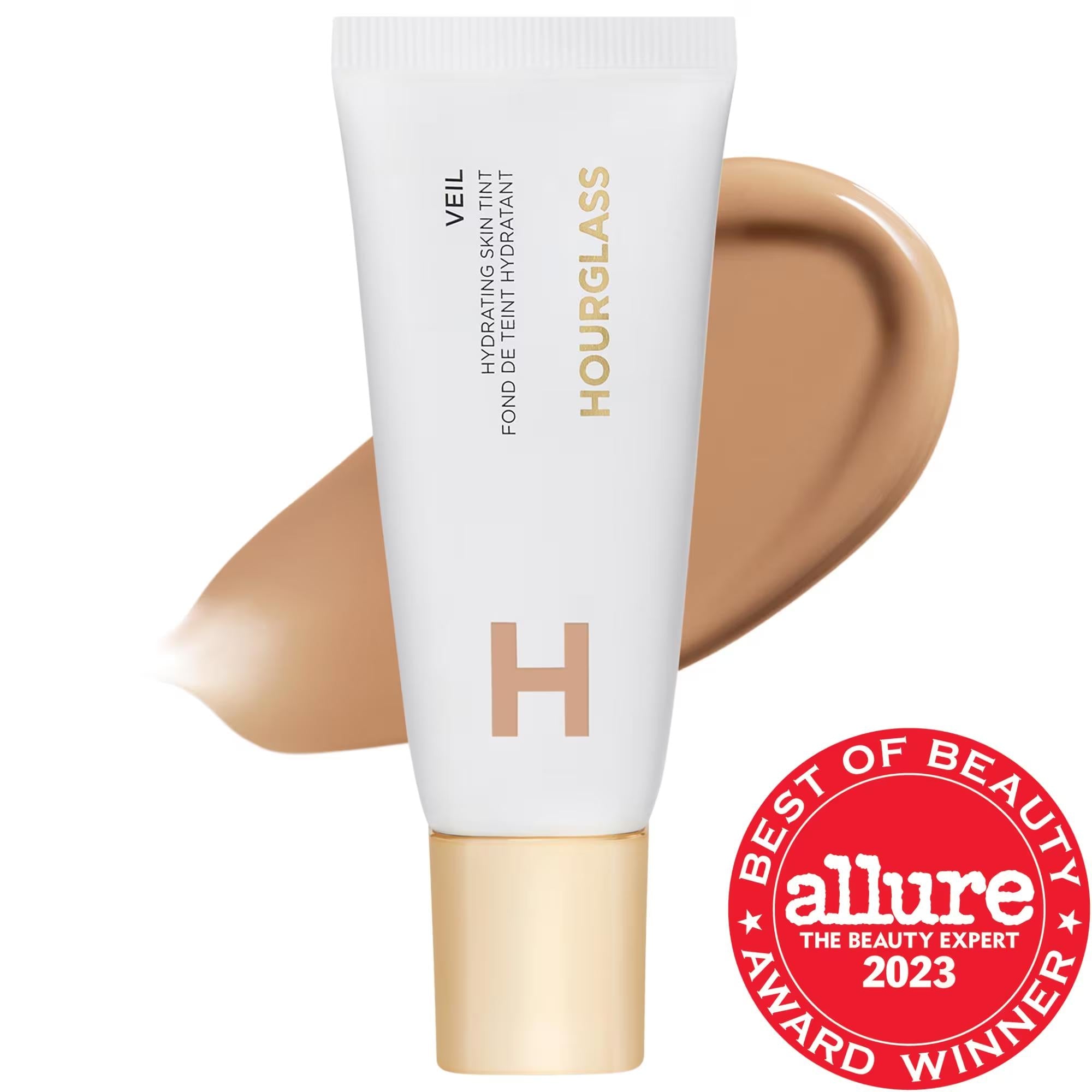 Veil Hydrating Skin Tint Foundation: Lightweight, Radiant Coverage with Hyaluronic Acid & Meadowfoam Seed Oil