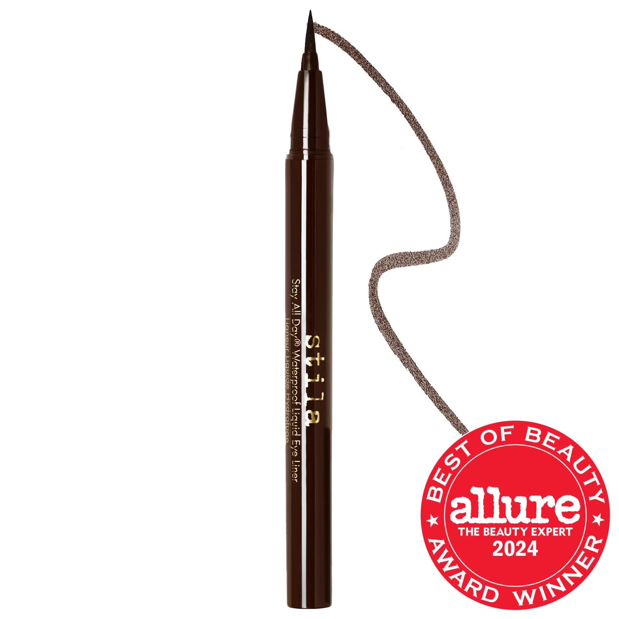 Stay All Day Waterproof Liquid Eyeliner: Long-Lasting, Smudge-Proof, Easy Application Precision Liner for a Defined Eye Look All Day & Night