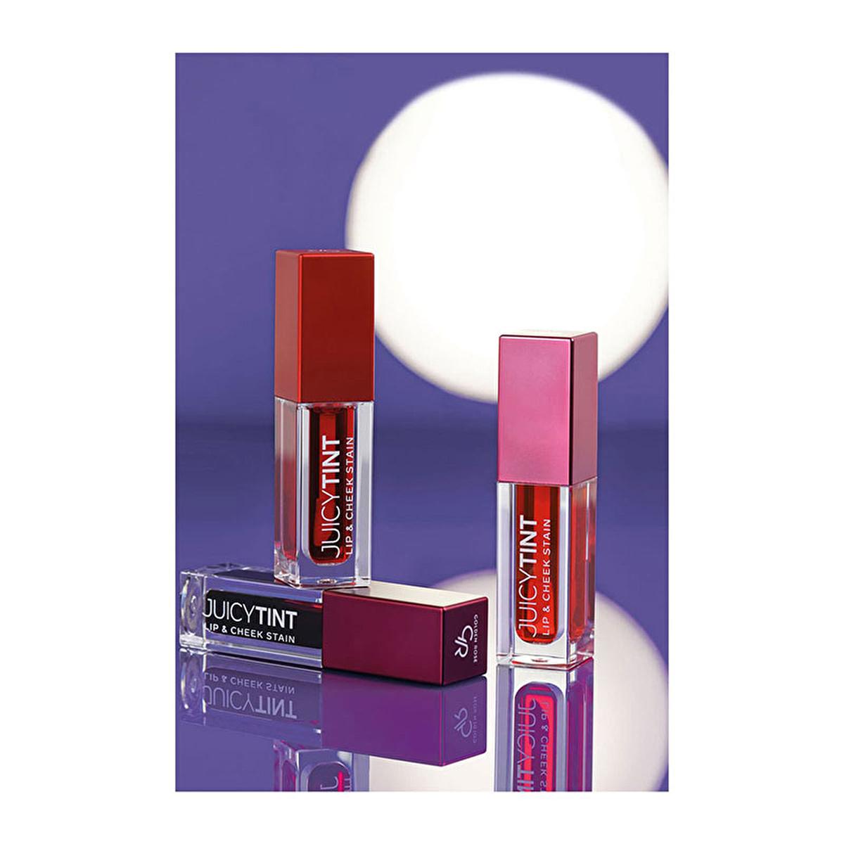 Golden Rose Lip and Cheek Stain No:02 Pink Crush - Natural Flush for Lips & Cheeks
