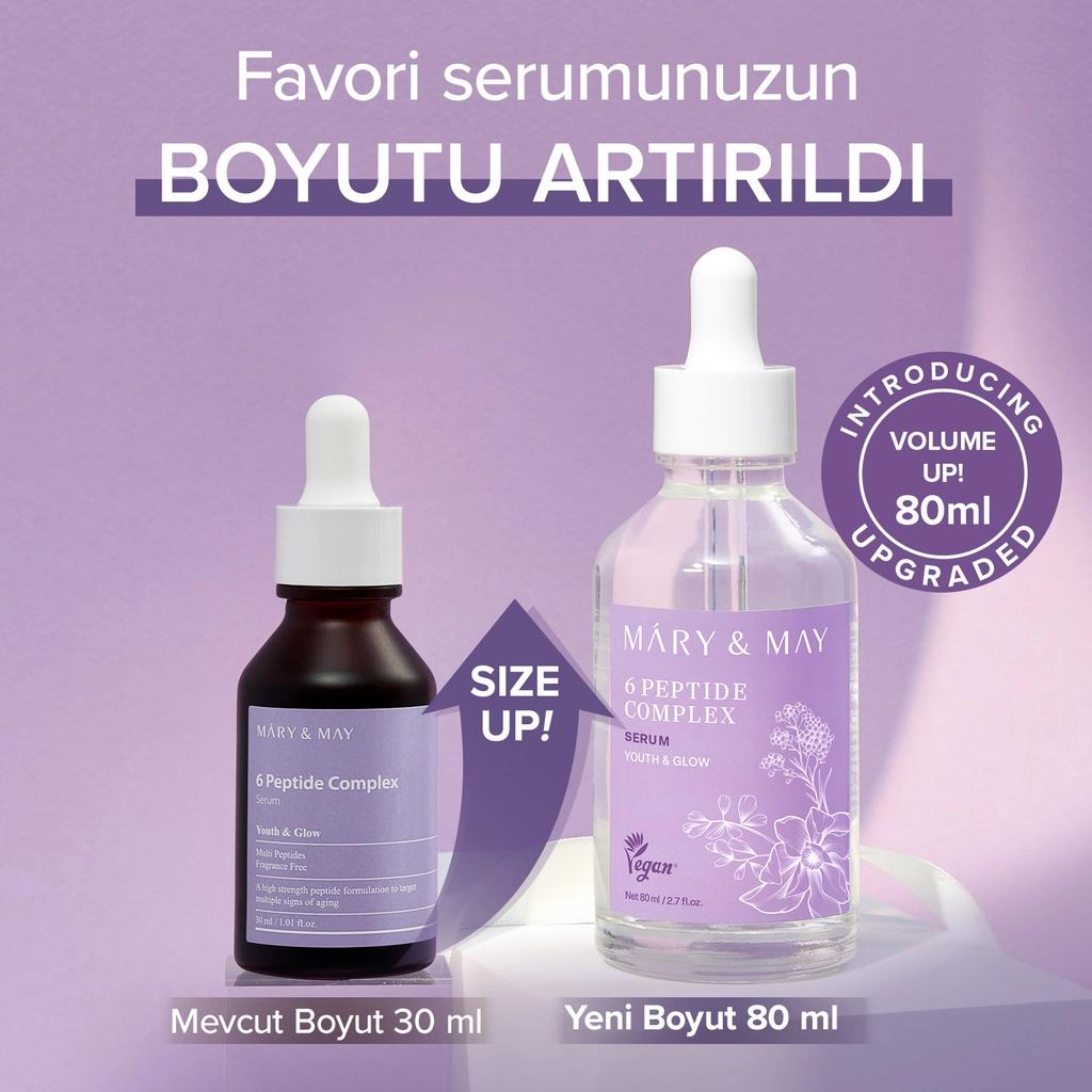 Mary & May 6 Peptide Complex Serum for Firming 80ml