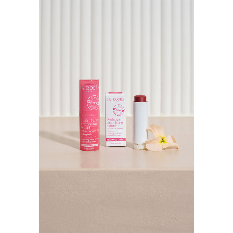 La Rosee Paris Tinted Lip Balm Refill with Shea Butter 4.5g