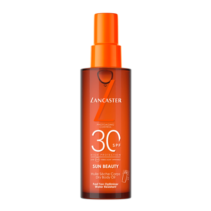 Lancaster Sun Beauty Satin Dry Oil SPF30 for Fast Tan 150ml