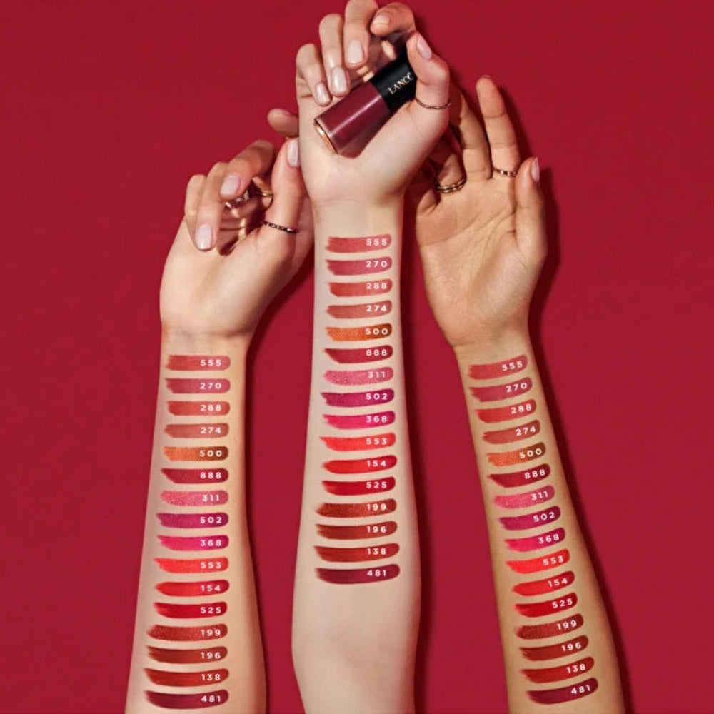 Lancome L'Absolu Rouge Drama Ink 555 Matte Liquid Lipstick