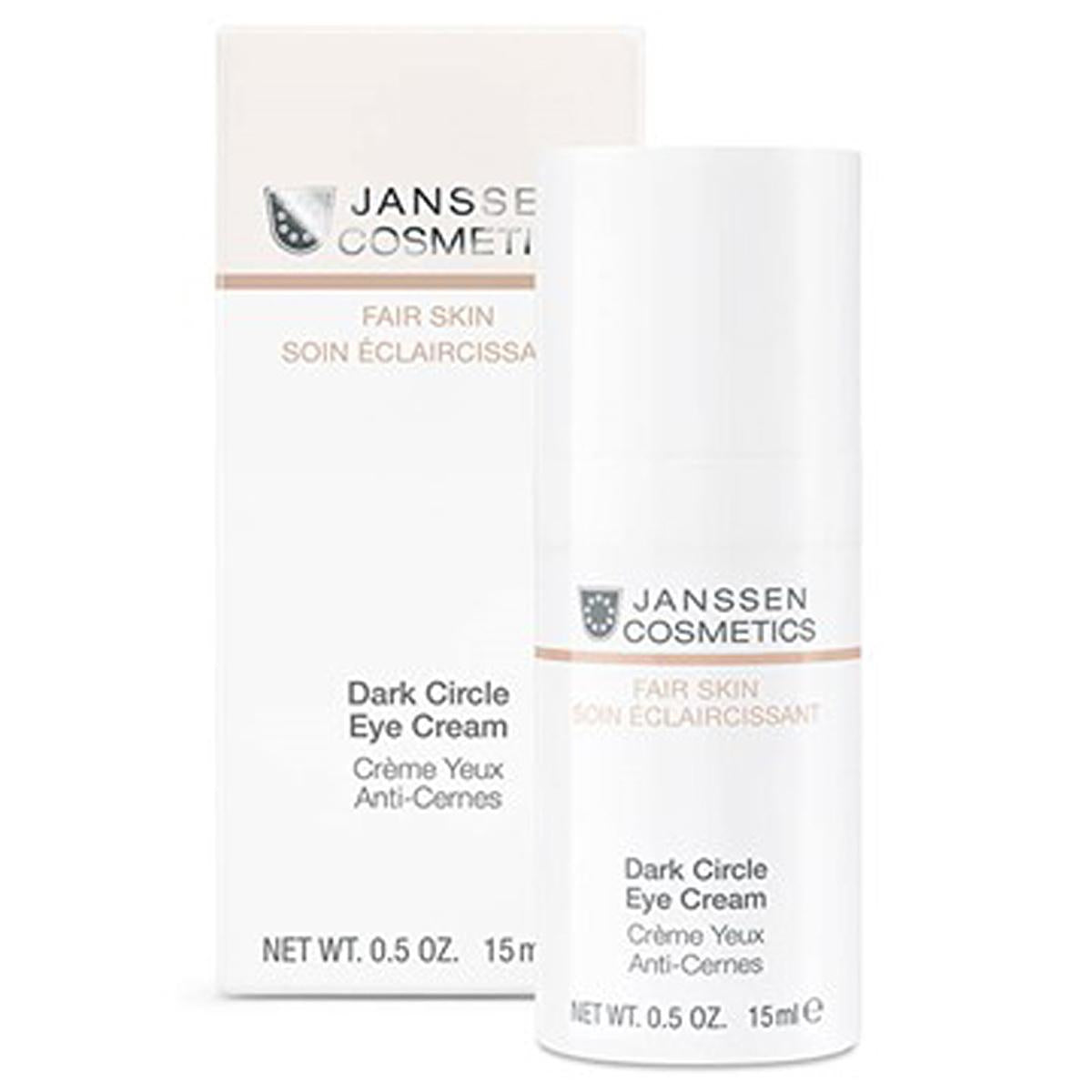 Janssen Cosmetics Eye Cream - Dark Circle Treatment & Anti-Aging Eye Care with Hyaluronic Acid & Tripeptide