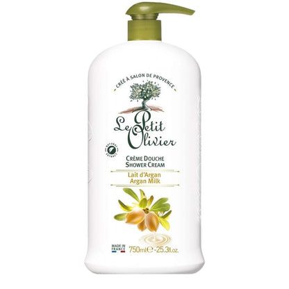 Le Petit Olivier Argan Milk Shower Cream for Smooth Skin 750ml