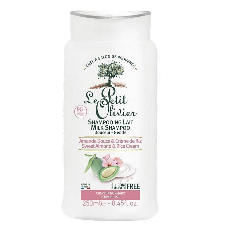 Le Petit Olivier Sweet Almond & Rice Cream Shampoo 250ml