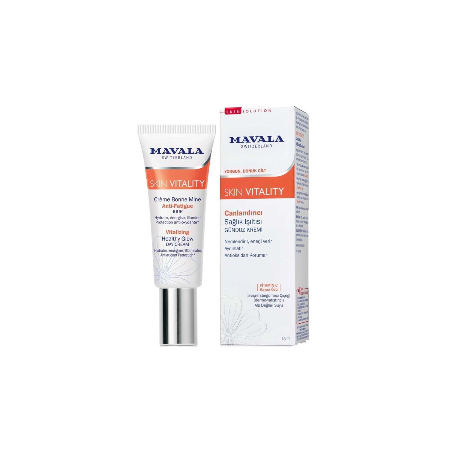 Mavala Skin Vitality Vitalizing Healthy Glow Day Cream 45 ml