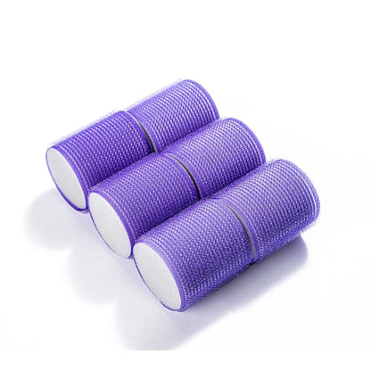 Lionesse Sponge Hair Rollers Purple 6-Pack