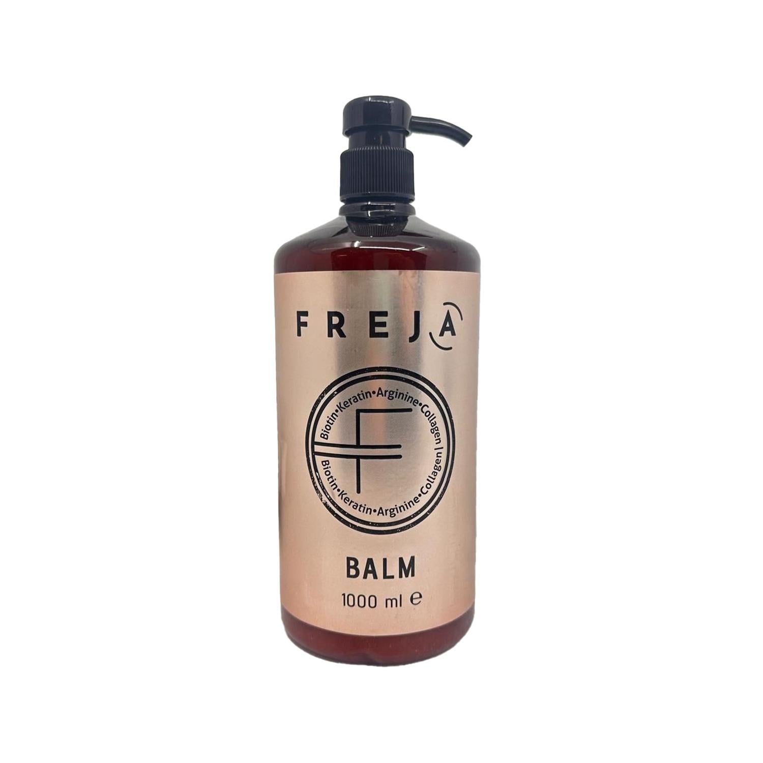 FREJA Keratin Hair Care Mask - 1000ml Nourishing Treatment for Dry Damaged Hair
