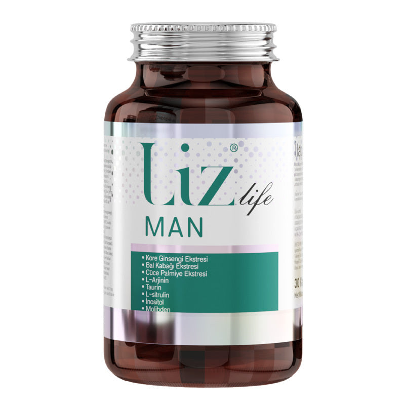 Liz Life Man Daily Multivitamin & Mineral Support 30 Tablets