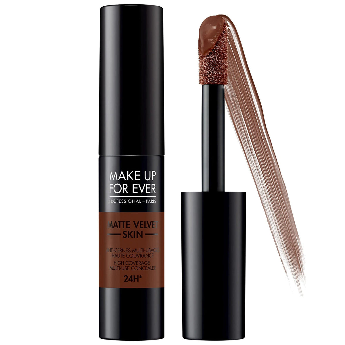 Matte Velvet Skin: 24H Waterproof Full Coverage Concealer - Multi-Use Conceal, Correct, Contour - Transfer-Proof Matte Finish