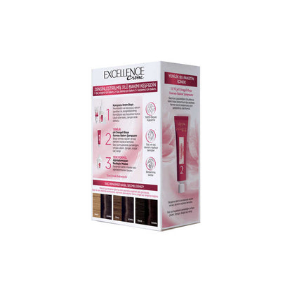 L'Oreal Paris Excellence Creme Permanent Hair Dye 2 Black