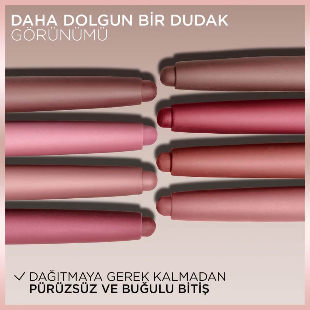 L'Oreal Paris Blurfiller Lip Liner 535 Brown Caramel