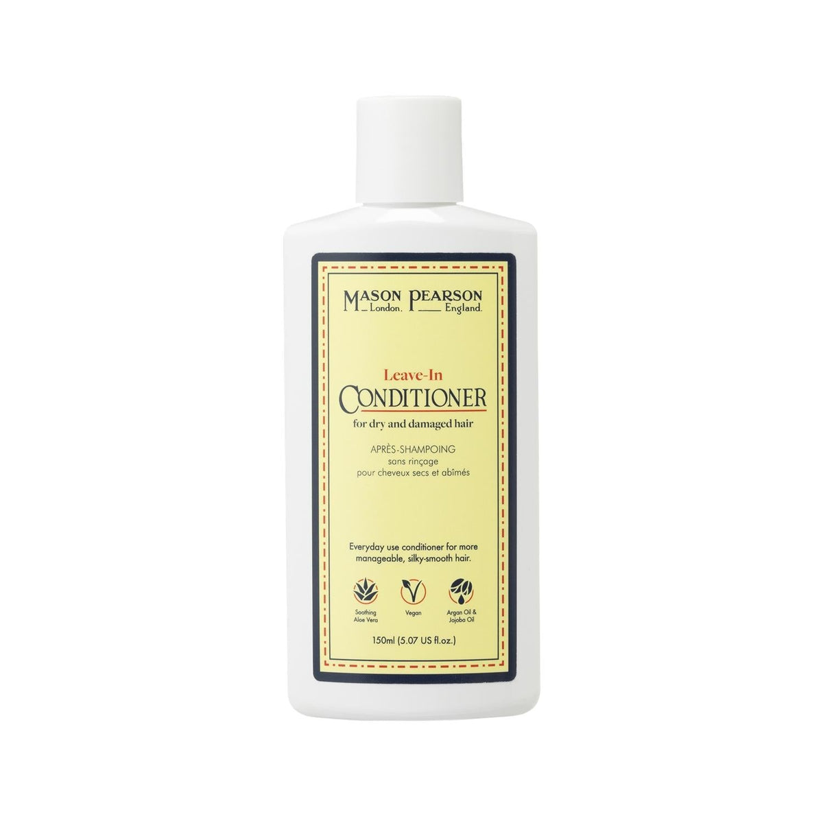 Mason Pearson Leave-in Hair Cream 150ml - Nourishing Non-rinse Formula for Dry or Damaged Hair