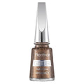 Flormar Glitter Nail Polish - Golden Orchid FGL40, Shiny Nail Enamel for Creative Nail Art Designs