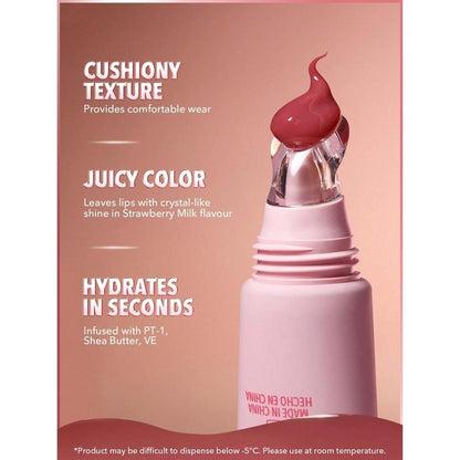 Sheglam Crystal Glaze High-Shine Lip Gloss 118 Strawberry Milk