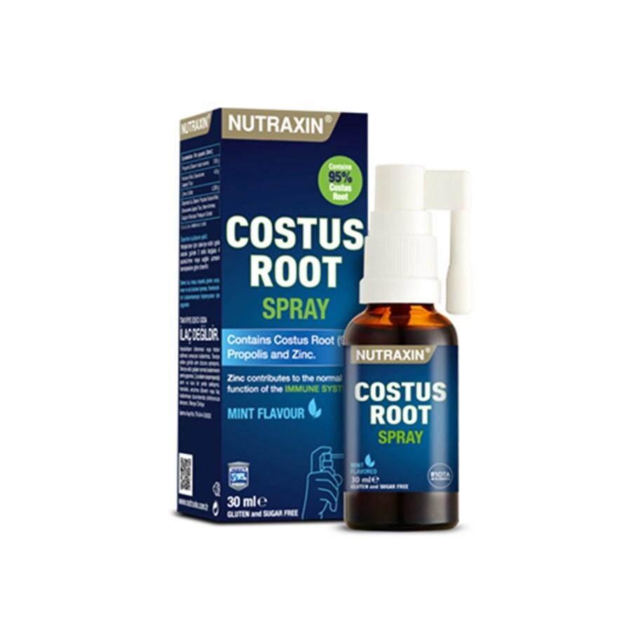 Nutraxin Costus Root & Propolis Dietary Supplement Spray - Natural Health Boost for Vegetarians, 1.01 fl oz