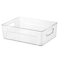 Bee Home Refrigerator Organizer - PET Material, Durable Fridge Storage Container for Kitchen Organization, 11.61 x 8.07 x 3.54 inches