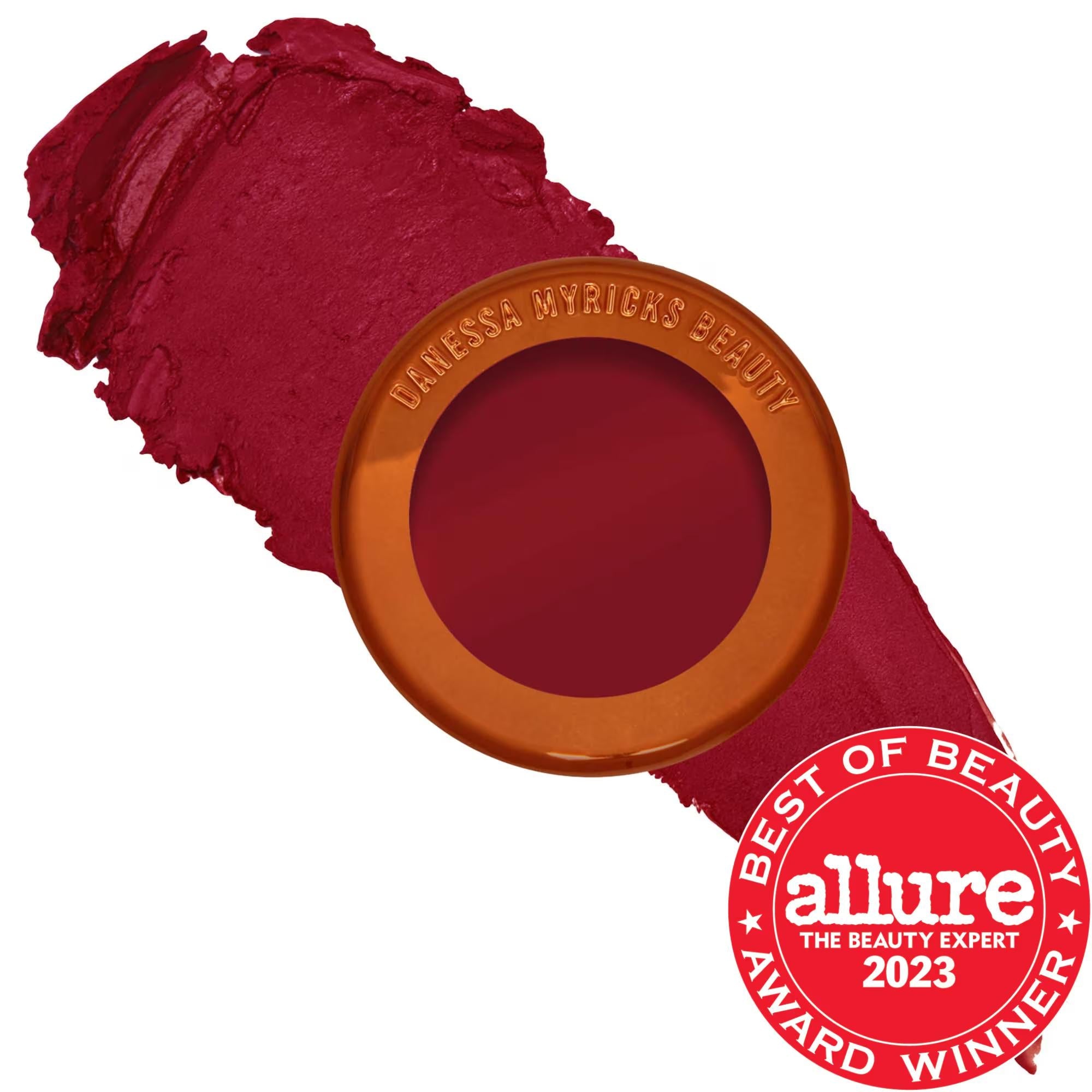 Yummy Skin Blurring Balm Powder Flushed - Vegan, Cruelty-Free Makeup Powder for Cheeks & Lips with Matte Finish