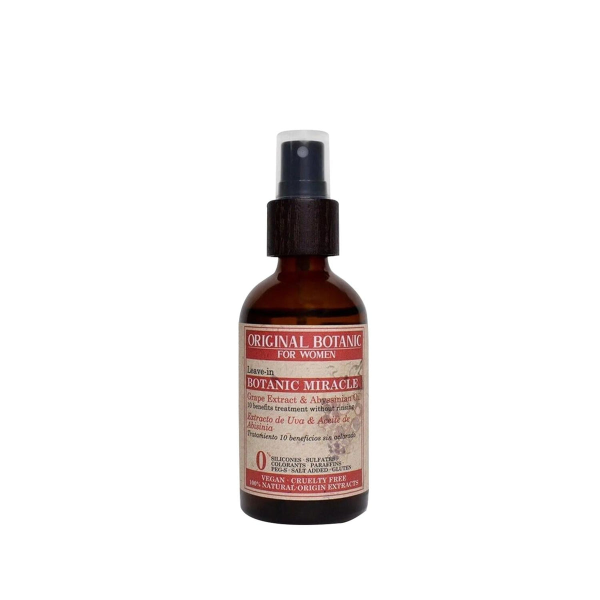 ORIGINAL BOTANIC Vegan Hair Care Oil for Women - 150ml Miracle 10 Multi-Effect Natural Nourishment