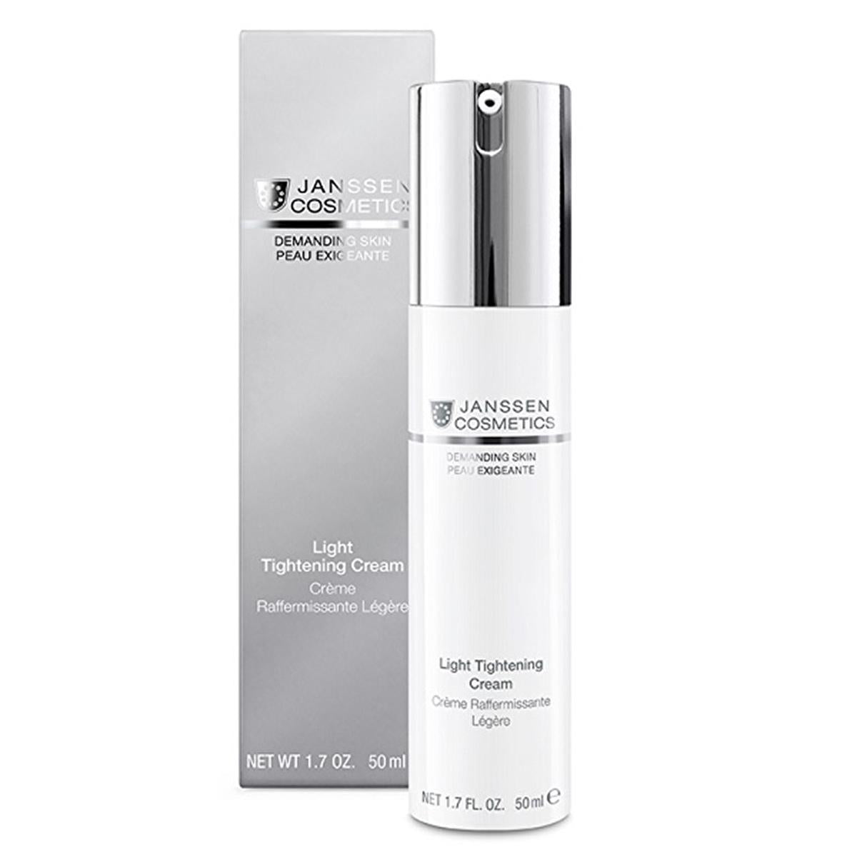 Janssen Cosmetics Light Tightening Cream: Firming, Elasticity & Anti-Aging Skin Cream with Aloe Vera